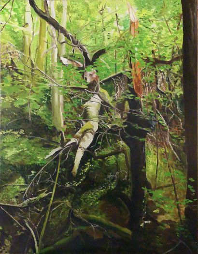  The Awakening of Silenus - a Paint Artowrk by Belaubre Yves